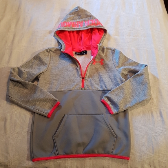 Under Armour YLG Loose 1/2 zip - Picture 1 of 5